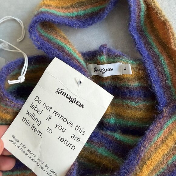 NWT Gimaguas Iris Fez Top sz Large - Picture 3 of 4